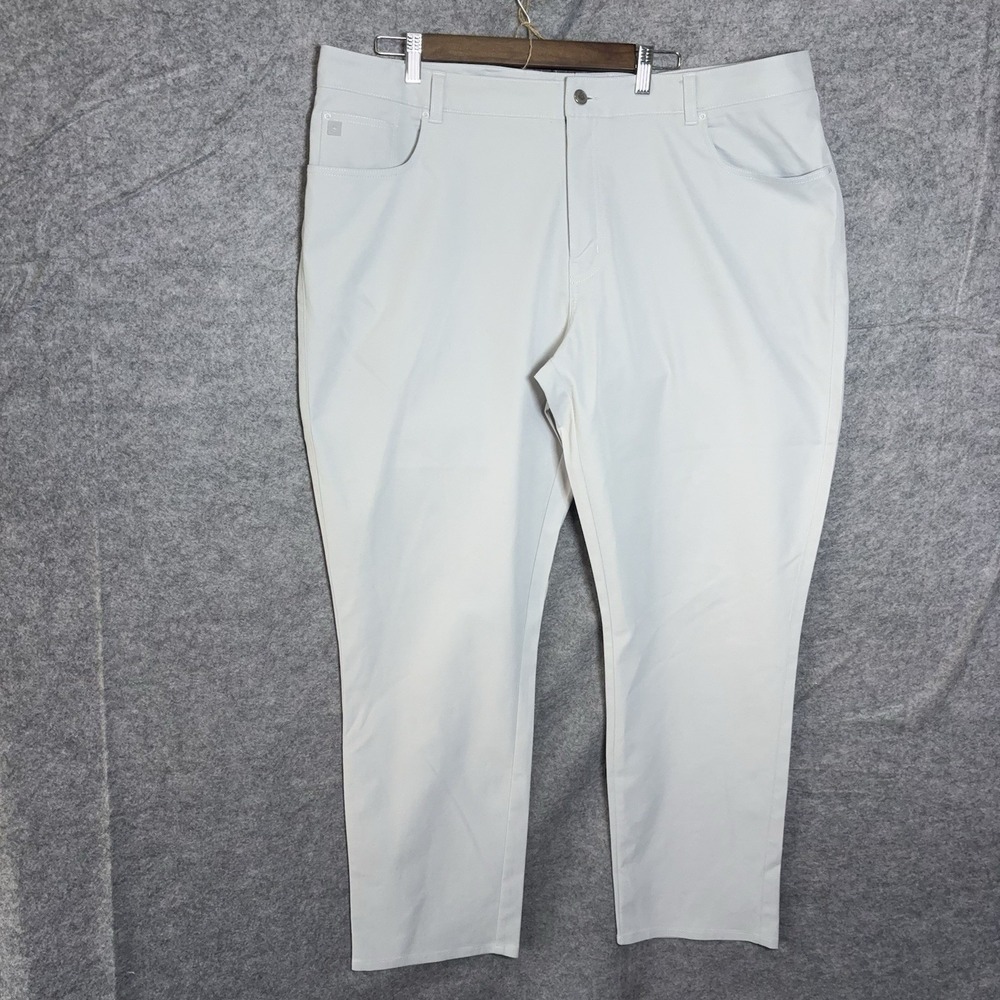 Peter Millar eb66 Pants Mens 42x30 Gray 2-Way Stretch‎ Performance -SIZE NOTE